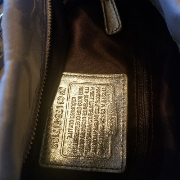 GUC Gold Coach Handbag WITH Wallet and Dust Bag! - Picture 5 of 8